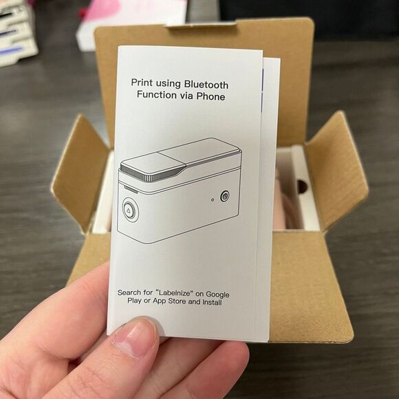 Polono P31 Pink Label Maker NEW Printer - Picture 5 of 7
